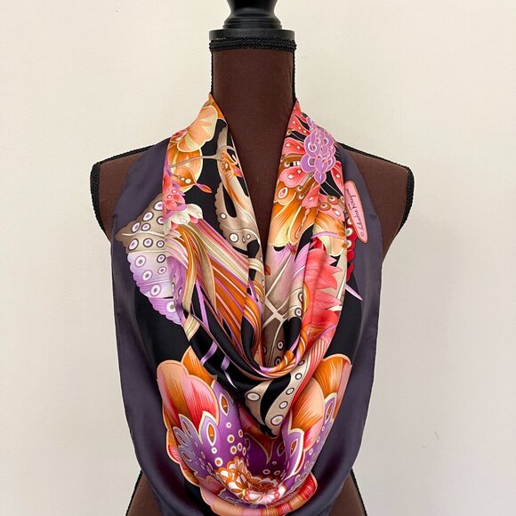 Salvatore Ferragamo Silk Scarf - Picture 9 of 15